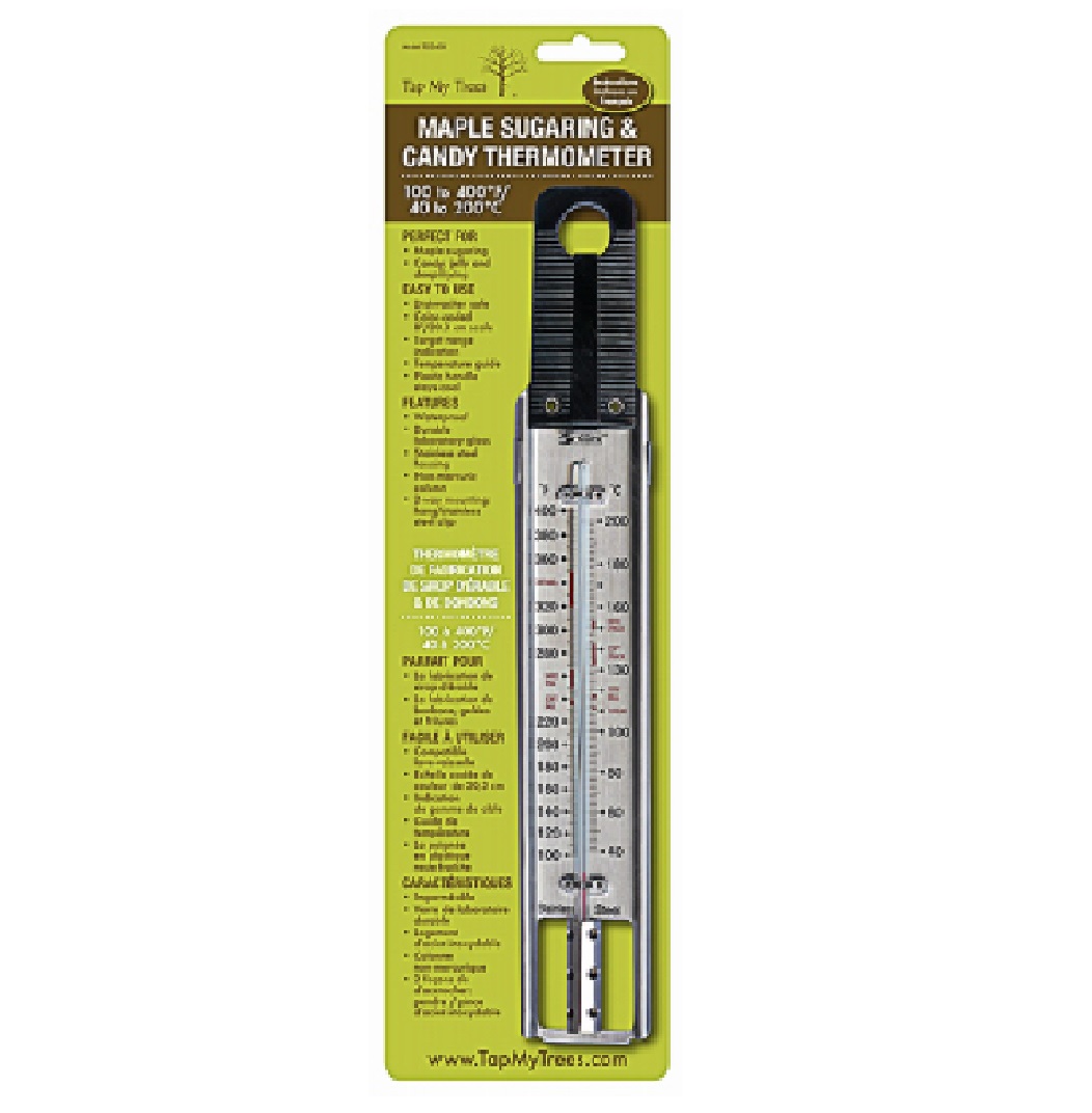 Tap My Trees TMT05025 Maple Sugaring and Candy Thermometer